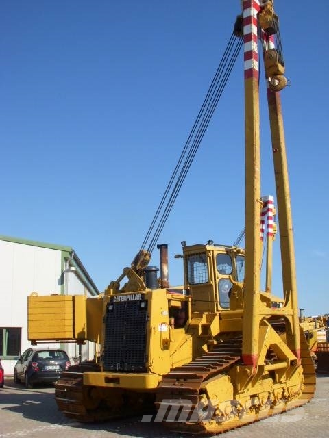 CAT 589 105 t Hubkraft 8x PIPELAYER MIETE / RENTAL Putkenlaskijat