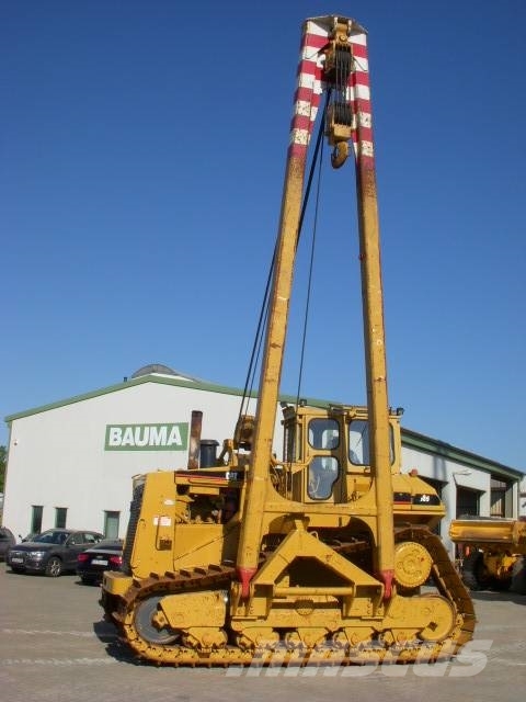 CAT 589 105 t Hubkraft 8x PIPELAYER MIETE / RENTAL Putkenlaskijat