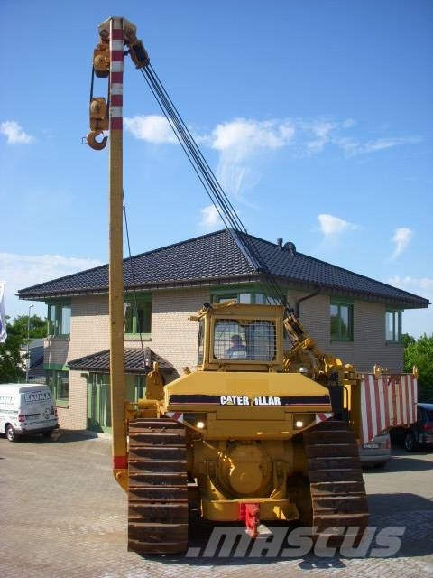 CAT 589 105 t Hubkraft 8x PIPELAYER MIETE / RENTAL Putkenlaskijat