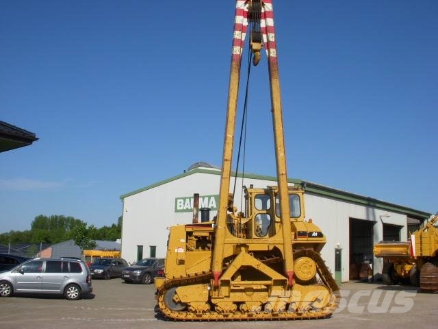 CAT 589 105 t Hubkraft 8x PIPELAYER MIETE / RENTAL Putkenlaskijat