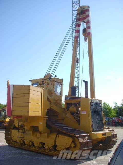 CAT 589 105 t Hubkraft 8x PIPELAYER MIETE / RENTAL Putkenlaskijat