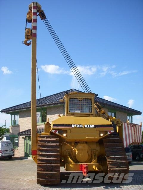 CAT 589 105 t Hubkraft 8x PIPELAYER MIETE / RENTAL Putkenlaskijat