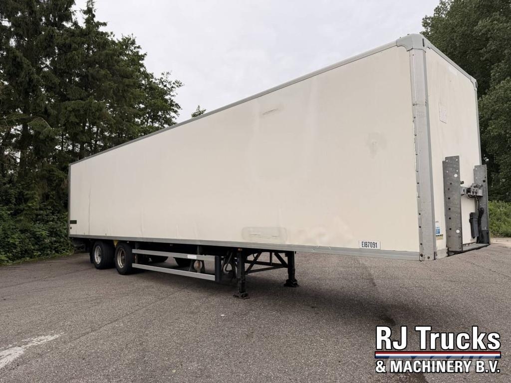 Groenewegen DRO-12-20 - Closed Box Trailer | 2 Axle | BPW Axle Noslēgtās piekabes
