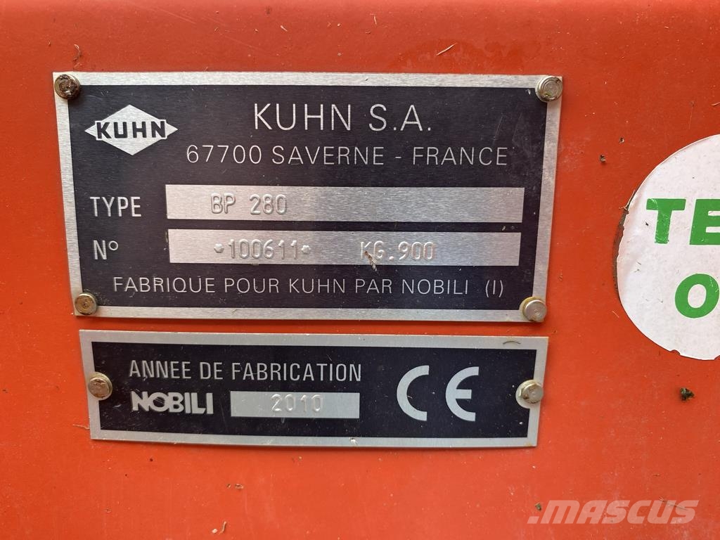 Kuhn BP280 破碎機
