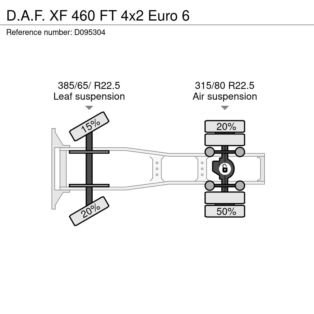 DAF XF 460 FT 4x2 Euro 6 Τράκτορες