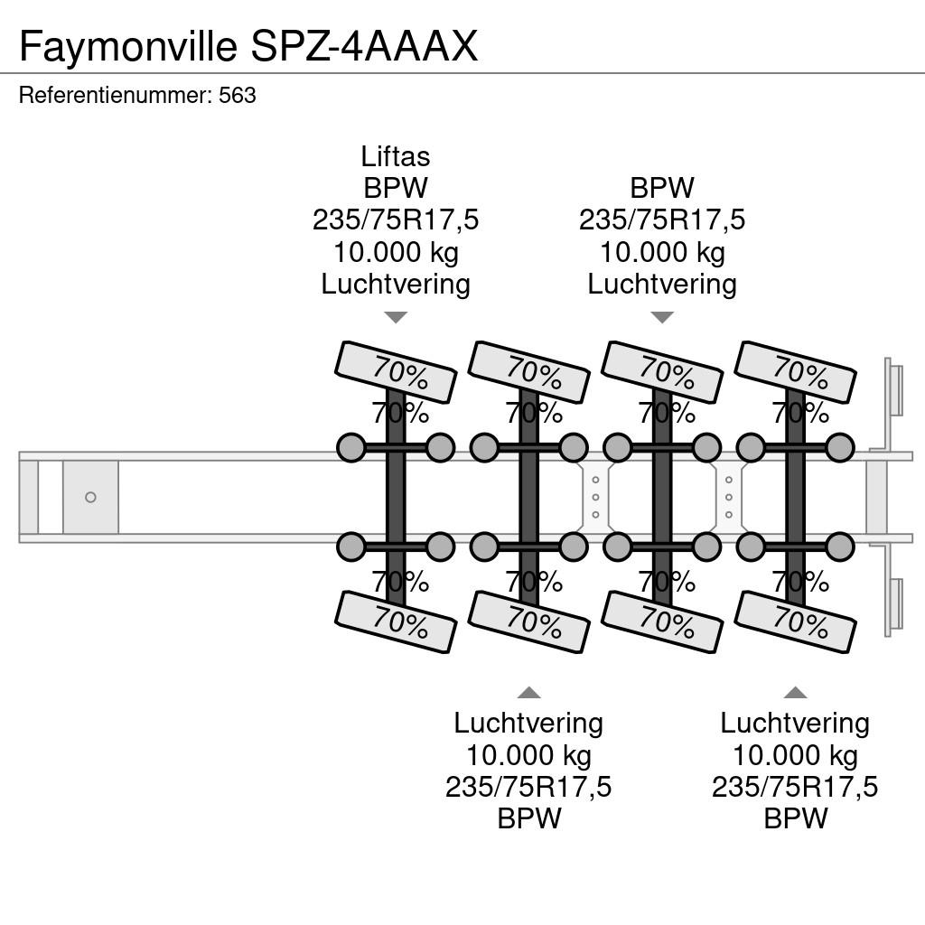Faymonville SPZ-4AAAX Plato/keson polprikolice