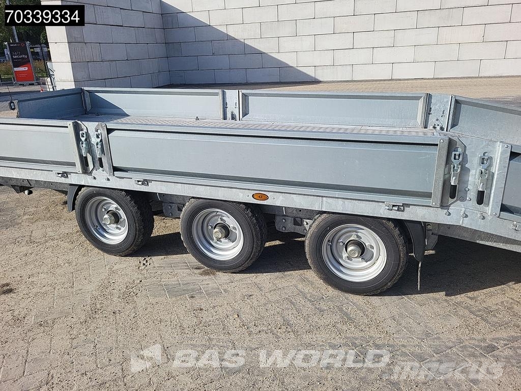 Nugent B5523T B5523T 3 axles Open Ramp Prikolice za prevoz vozil