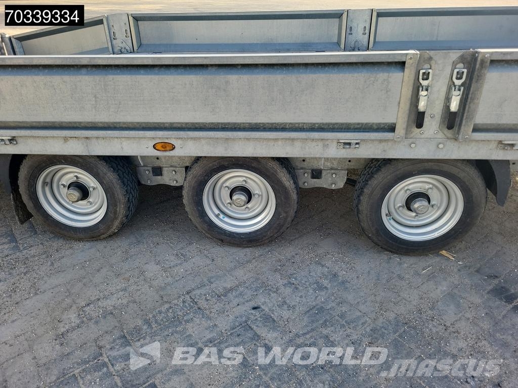 Nugent B5523T B5523T 3 axles Open Ramp Prikolice za prevoz vozil