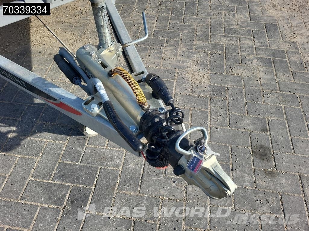Nugent B5523T B5523T 3 axles Open Ramp Prikolice za prevoz vozil