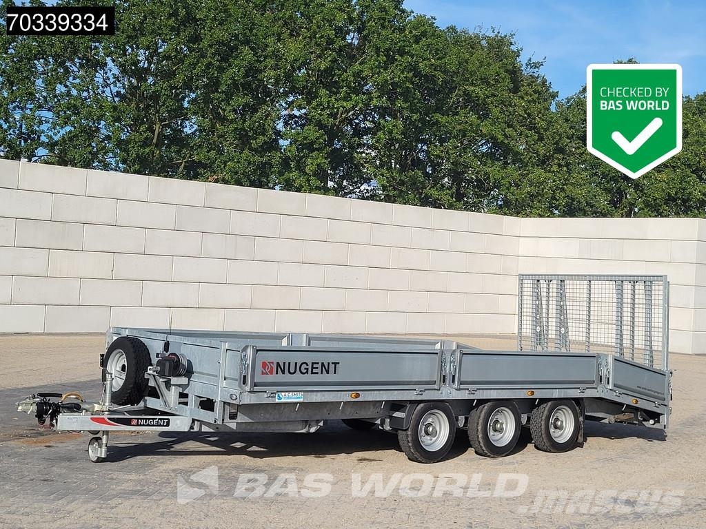 Nugent B5523T B5523T 3 axles Open Ramp Prikolice za prevoz vozil
