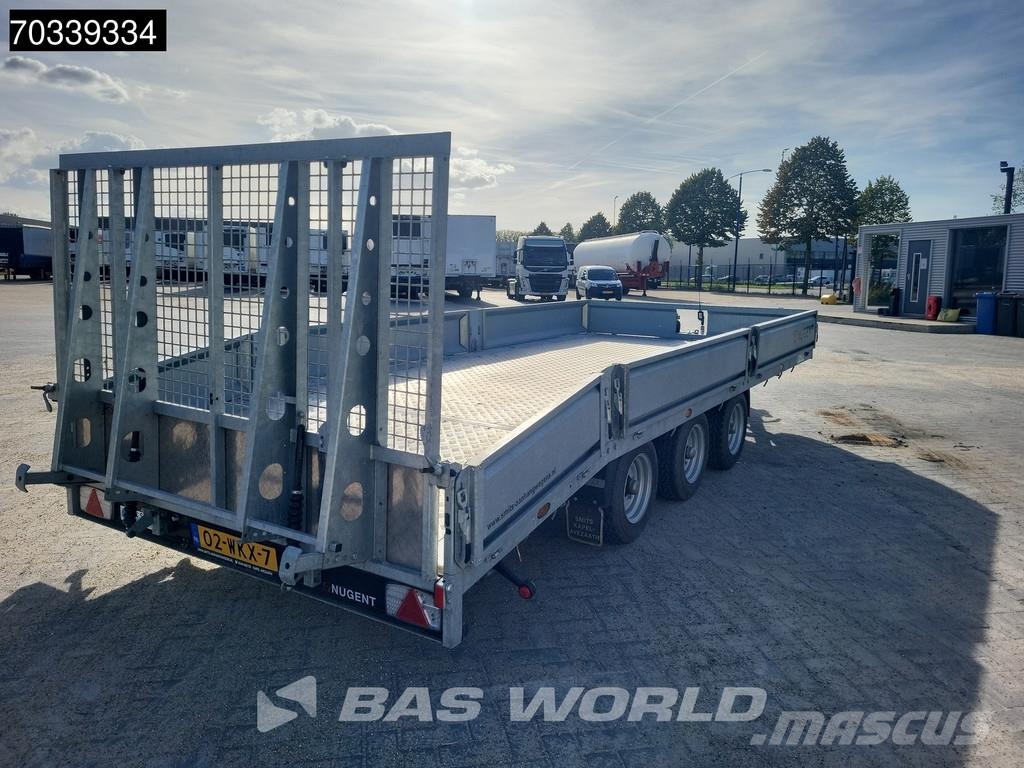 Nugent B5523T B5523T 3 axles Open Ramp Prikolice za prevoz vozil