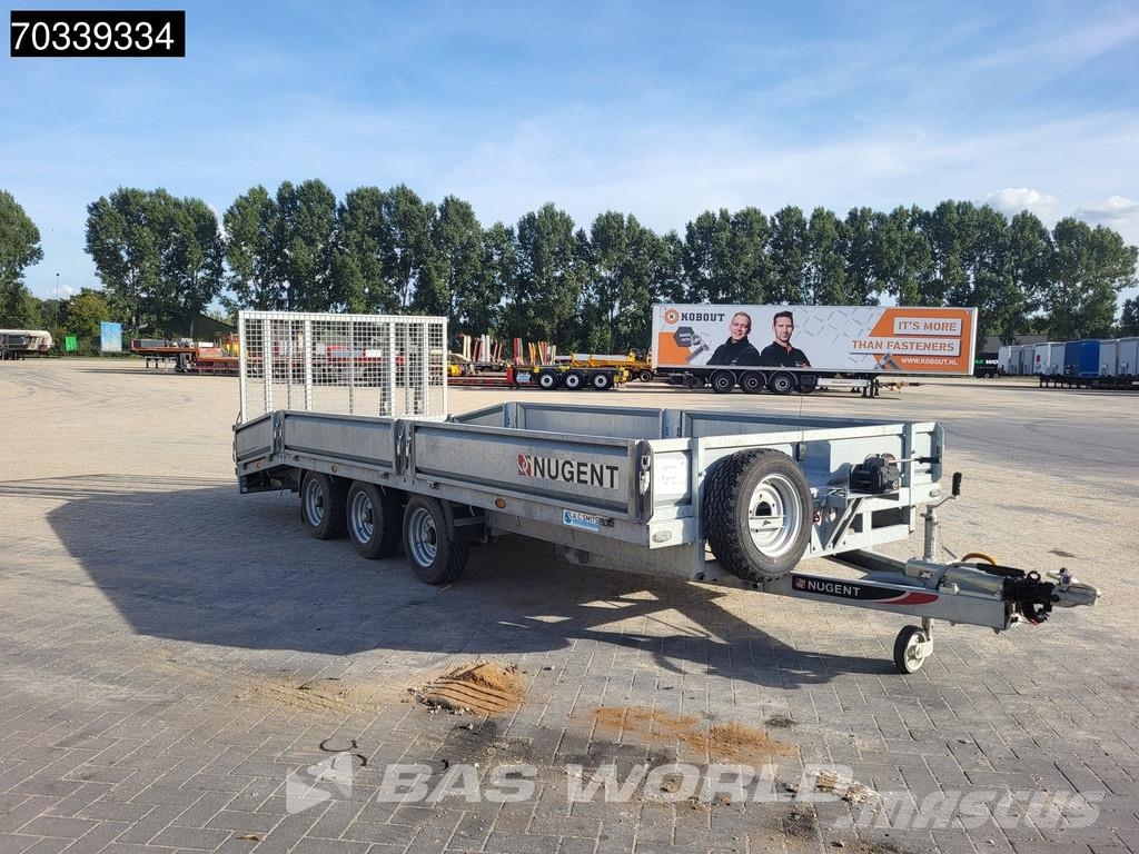 Nugent B5523T B5523T 3 axles Open Ramp Prikolice za prevoz vozil