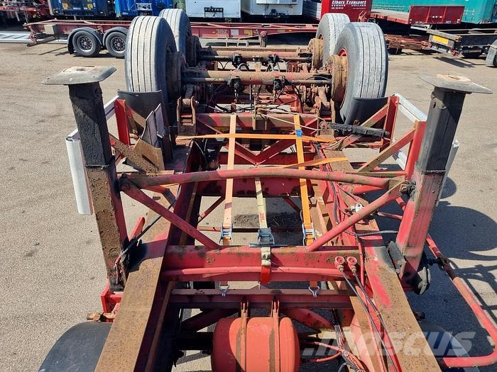 Köhler Elmshorn 20ft | Steel suspension Kontejnerové návěsy