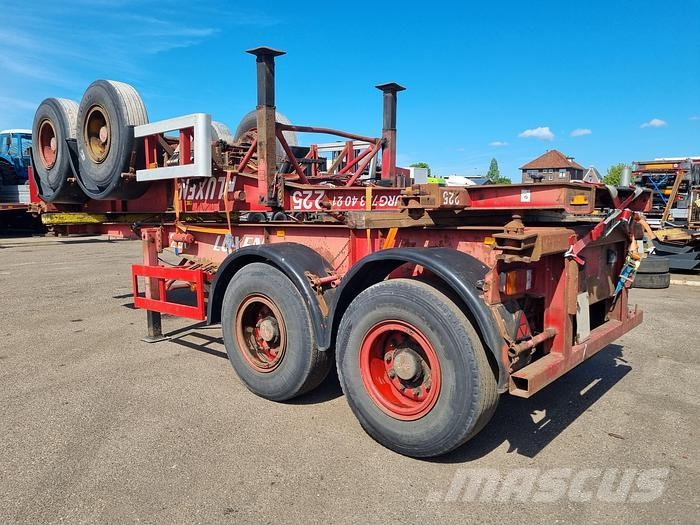 Köhler Elmshorn 20ft | Steel suspension Kontejnerové návěsy