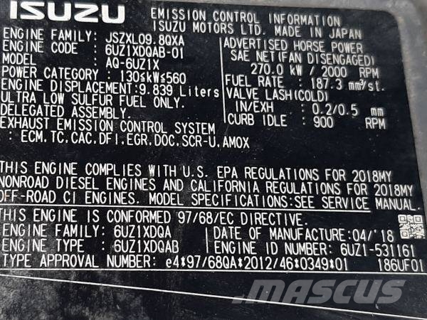 Hitachi KTEG KMC 500 S-6 Rušilni bagri