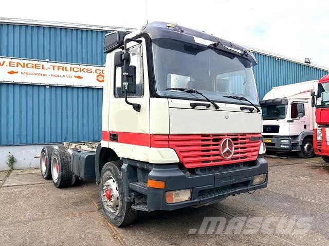 Mercedes-Benz Actros 2643 B 6x4 FULL STEEL CHASSIS (ZF-16 MANUAL Šasija ar kabīni