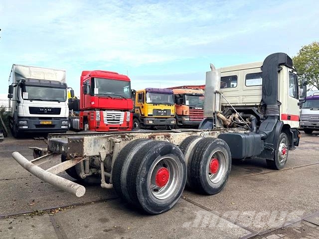 Mercedes-Benz Actros 2643 B 6x4 FULL STEEL CHASSIS (ZF-16 MANUAL Šasija ar kabīni