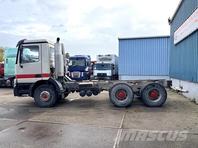 Mercedes-Benz Actros 2643 B 6x4 FULL STEEL CHASSIS (ZF-16 MANUAL Šasija ar kabīni