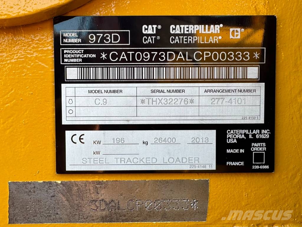 CAT 973 D Φορτωτές με ερπύστριες
