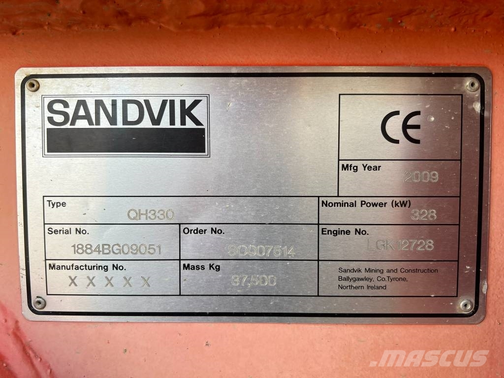 Sandvik QH 330 Mobile Brecher