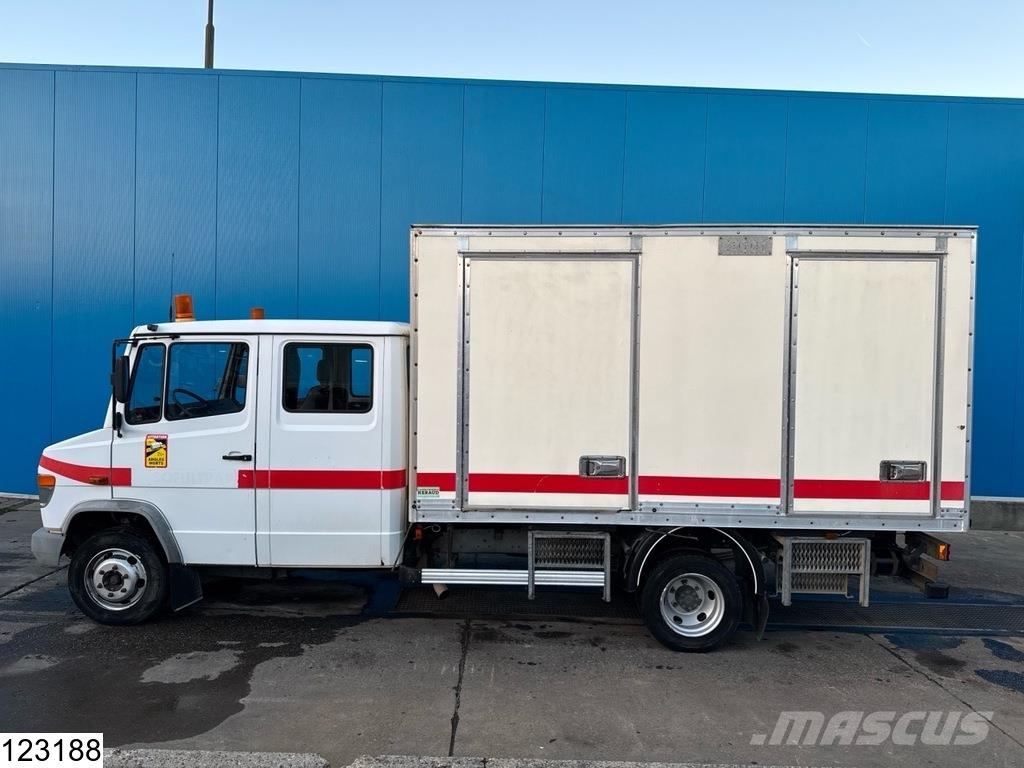 Mercedes-Benz 815 EURO 3, Manual transmission, Steel suspension 貨箱式卡車