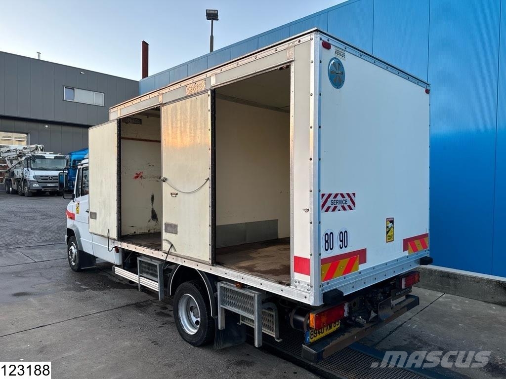 Mercedes-Benz 815 EURO 3, Manual transmission, Steel suspension 貨箱式卡車