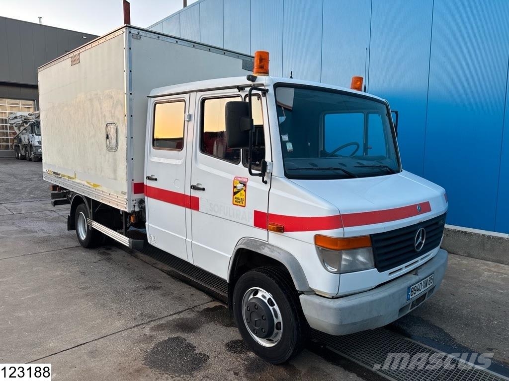 Mercedes-Benz 815 EURO 3, Manual transmission, Steel suspension 貨箱式卡車