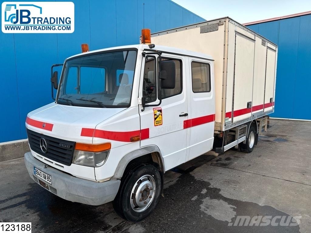 Mercedes-Benz 815 EURO 3, Manual transmission, Steel suspension 貨箱式卡車