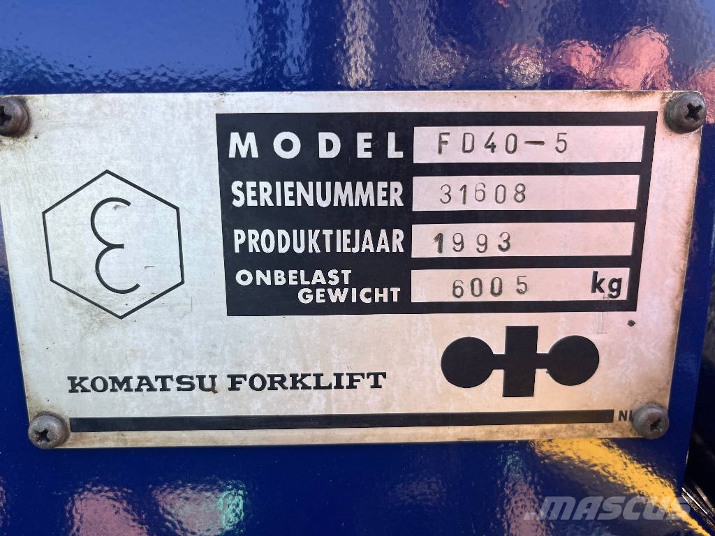 Komatsu FD40-5 V-2718 IO Dizelski viličari