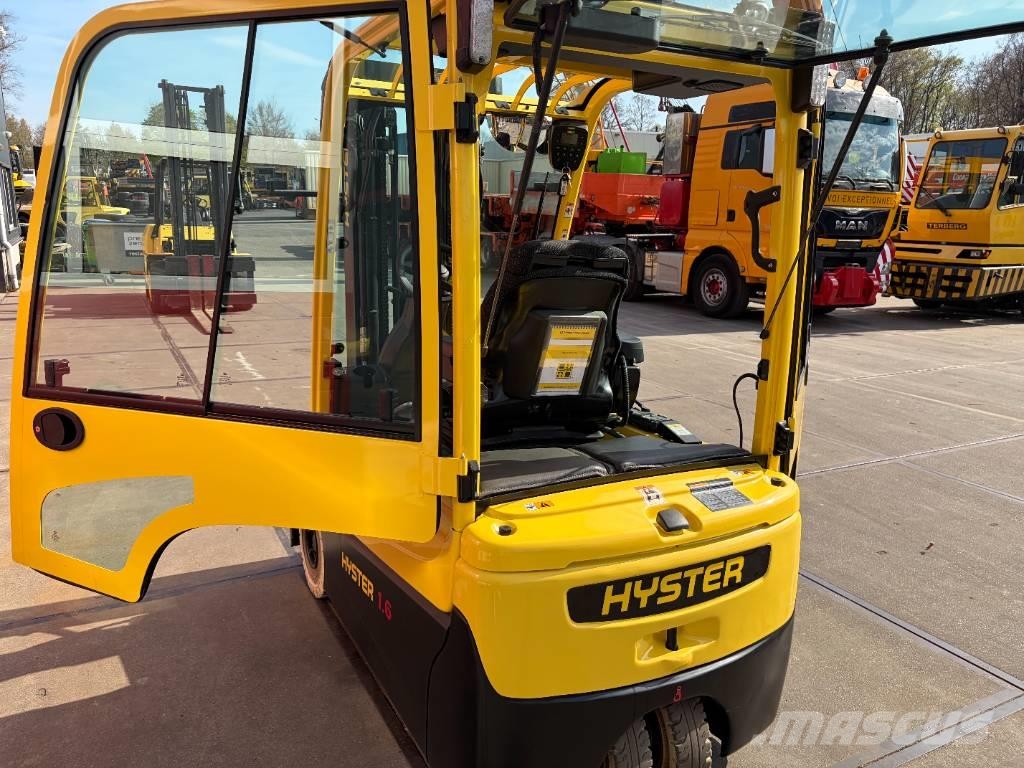 Hyster J1.6 XNT LWB 766 HOURS, Like new Elektrische heftrucks