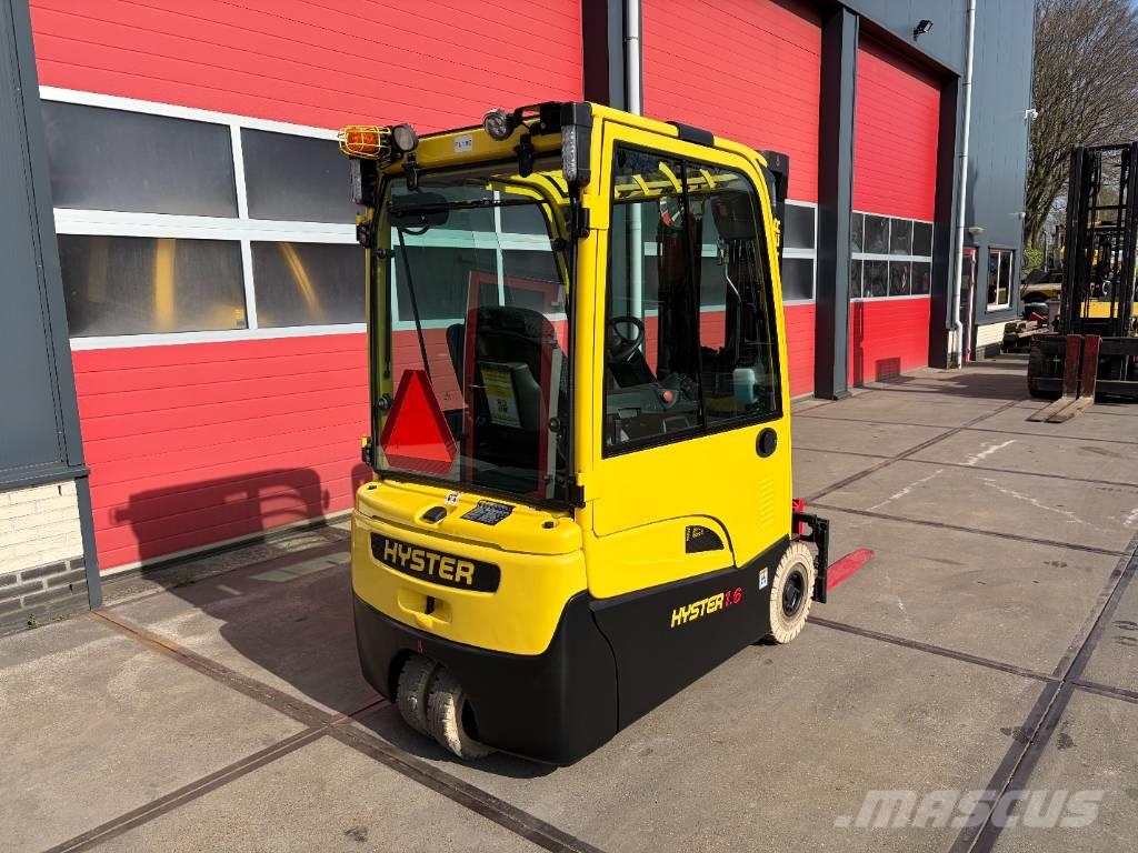 Hyster J1.6 XNT LWB 766 HOURS, Like new Elektrische heftrucks