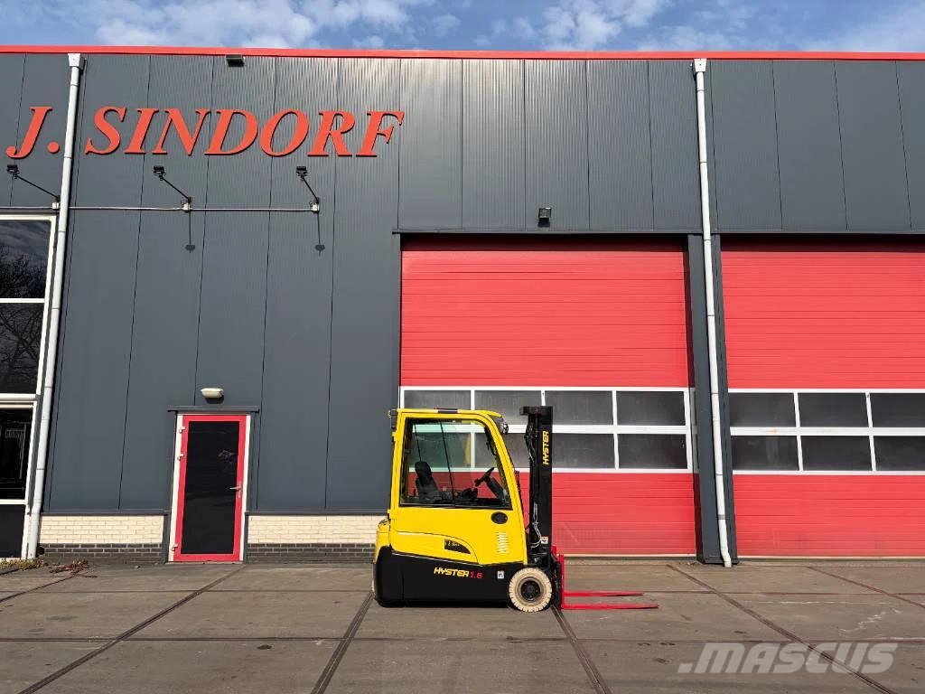 Hyster J1.6 XNT LWB 766 HOURS, Like new Elektrische heftrucks