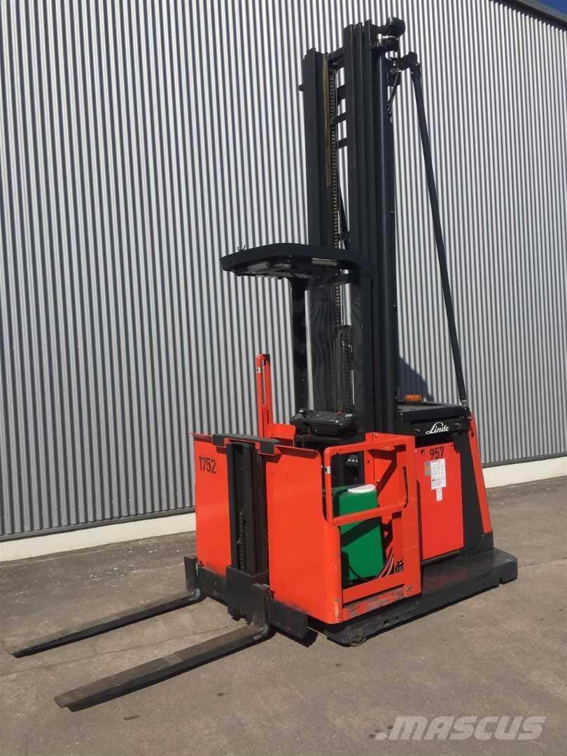 Linde V12 Περονοφόρο ανυψωτικό συλλογής παραγγελιών μεγάλου ύψους