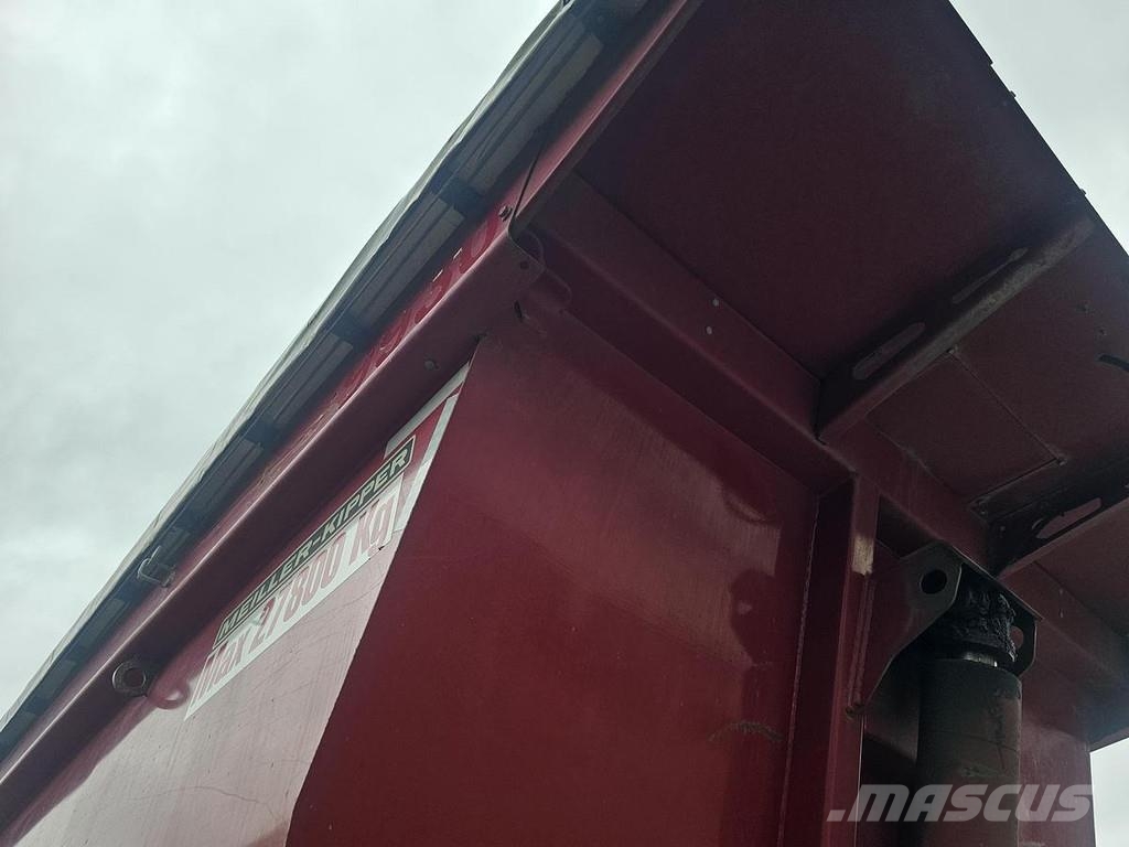 Meiller MHPS 12/27/LOSS4, STEEL TIPPER / 30 M3/ SAF DISC / Piekabes pašizgāzēji