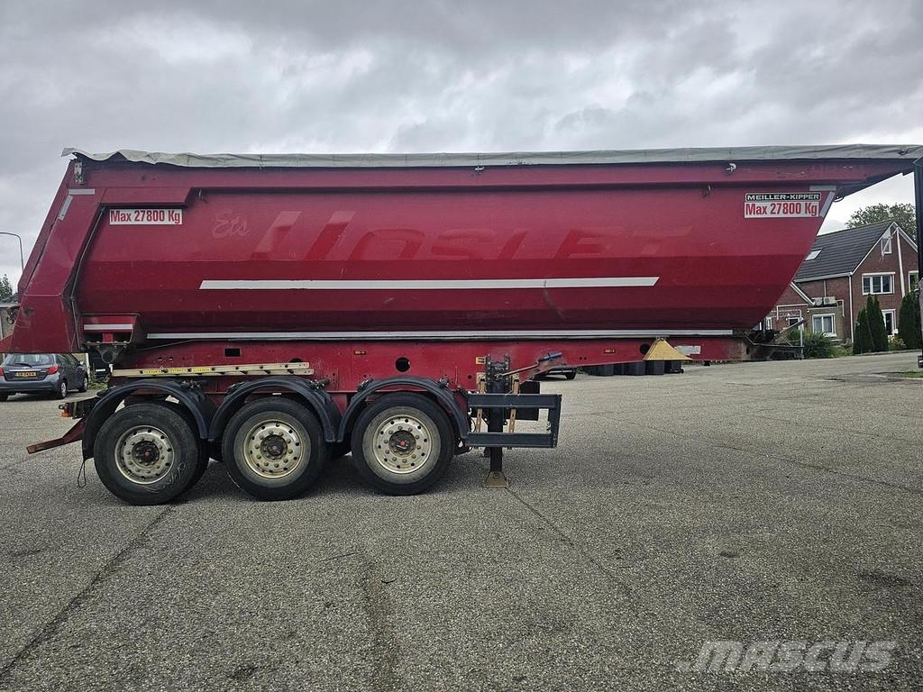 Meiller MHPS 12/27/LOSS4, STEEL TIPPER / 30 M3/ SAF DISC / Piekabes pašizgāzēji
