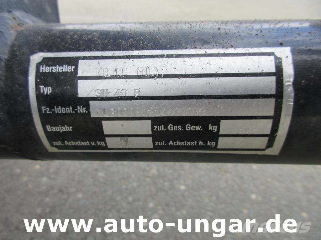 Trilo SU 40 B Truckloader Vacuum Sweeper mobiler Laubsau Manutenzione verde e strade – Altro