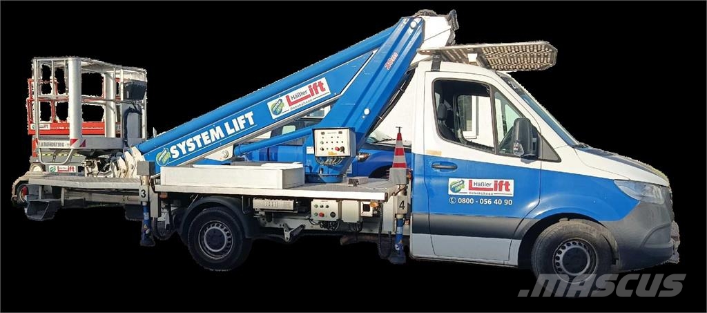 MB Crusher Sprinter/Multitel Camion nacelle