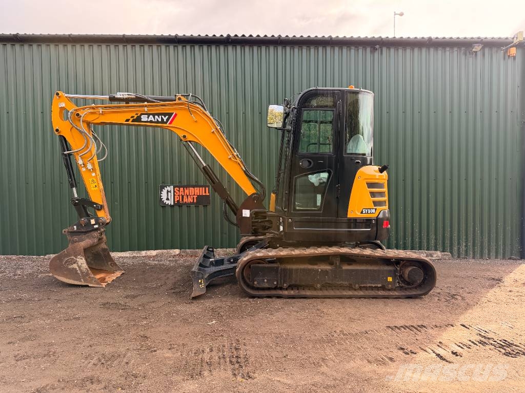 Sany SY 50 U 5 Ton Excavator 小型挖土機/掘鑿機<7t(小型挖掘機)