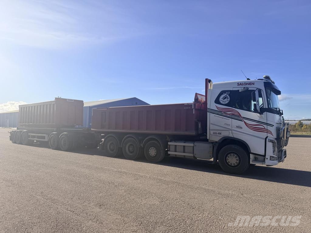 Volvo FH Tosi siisti sorakasettiyhdistelmä Camion benne