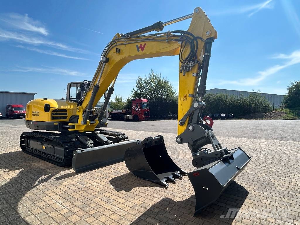Wacker Neuson ET145 *2021*2.054BH*Powertilt*2xLöffel*Roadliner Excavadoras sobre orugas