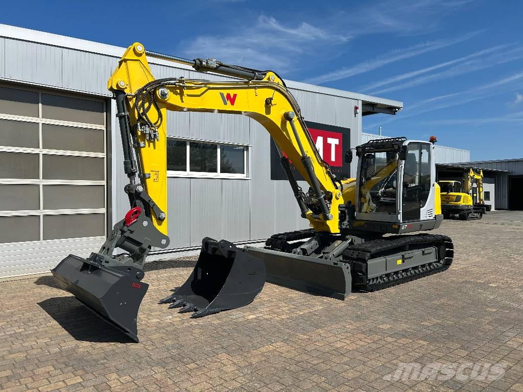 Wacker Neuson ET145 *2021*2.054BH*Powertilt*2xLöffel*Roadliner Excavadoras sobre orugas