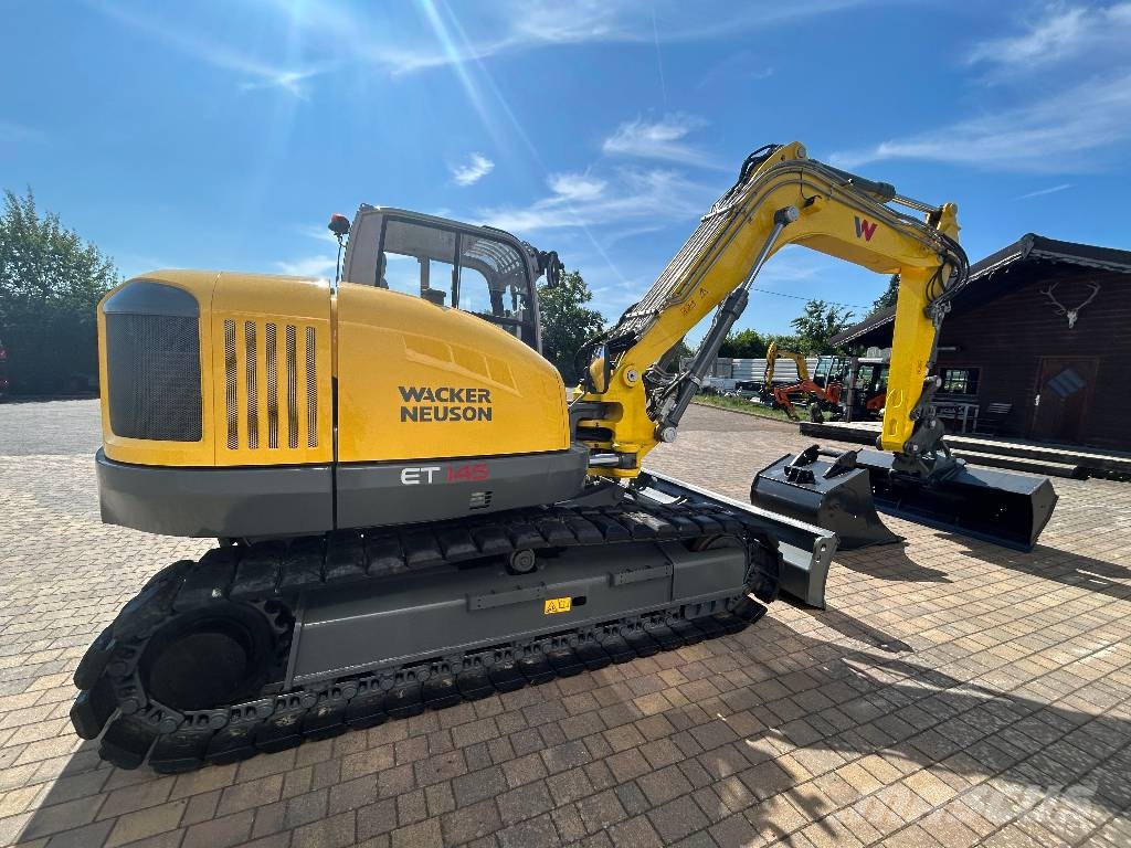 Wacker Neuson ET145 *2021*2.054BH*Powertilt*2xLöffel*Roadliner Excavadoras sobre orugas