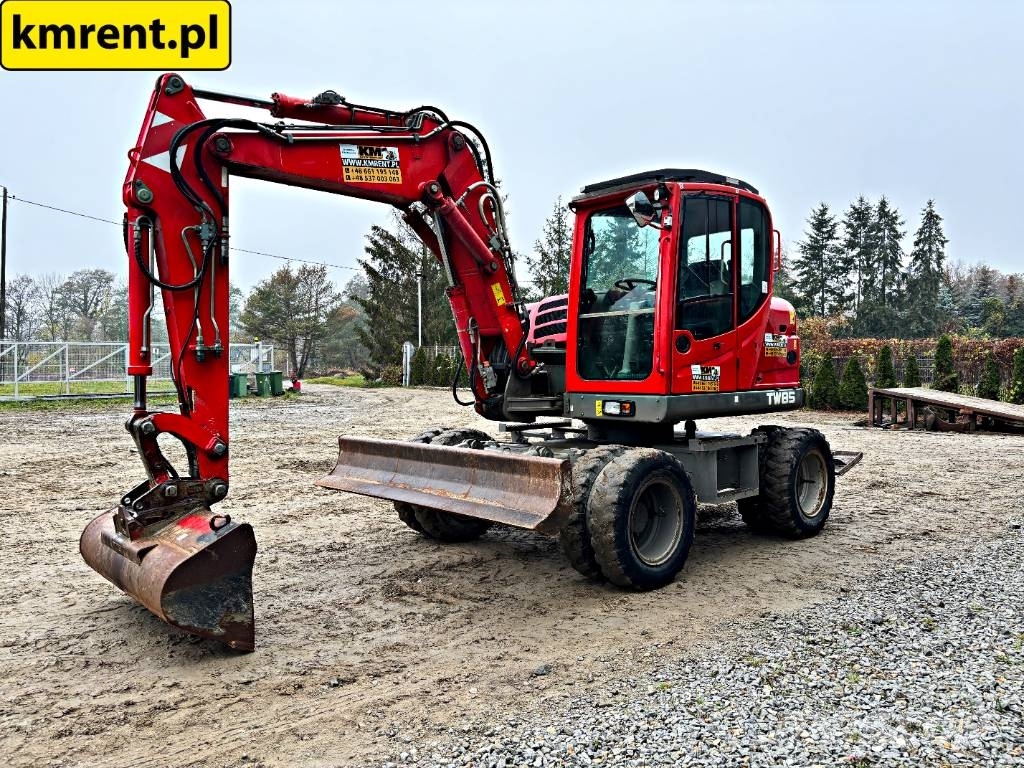 Terex TW 85 Ratiniai ekskavatoriai