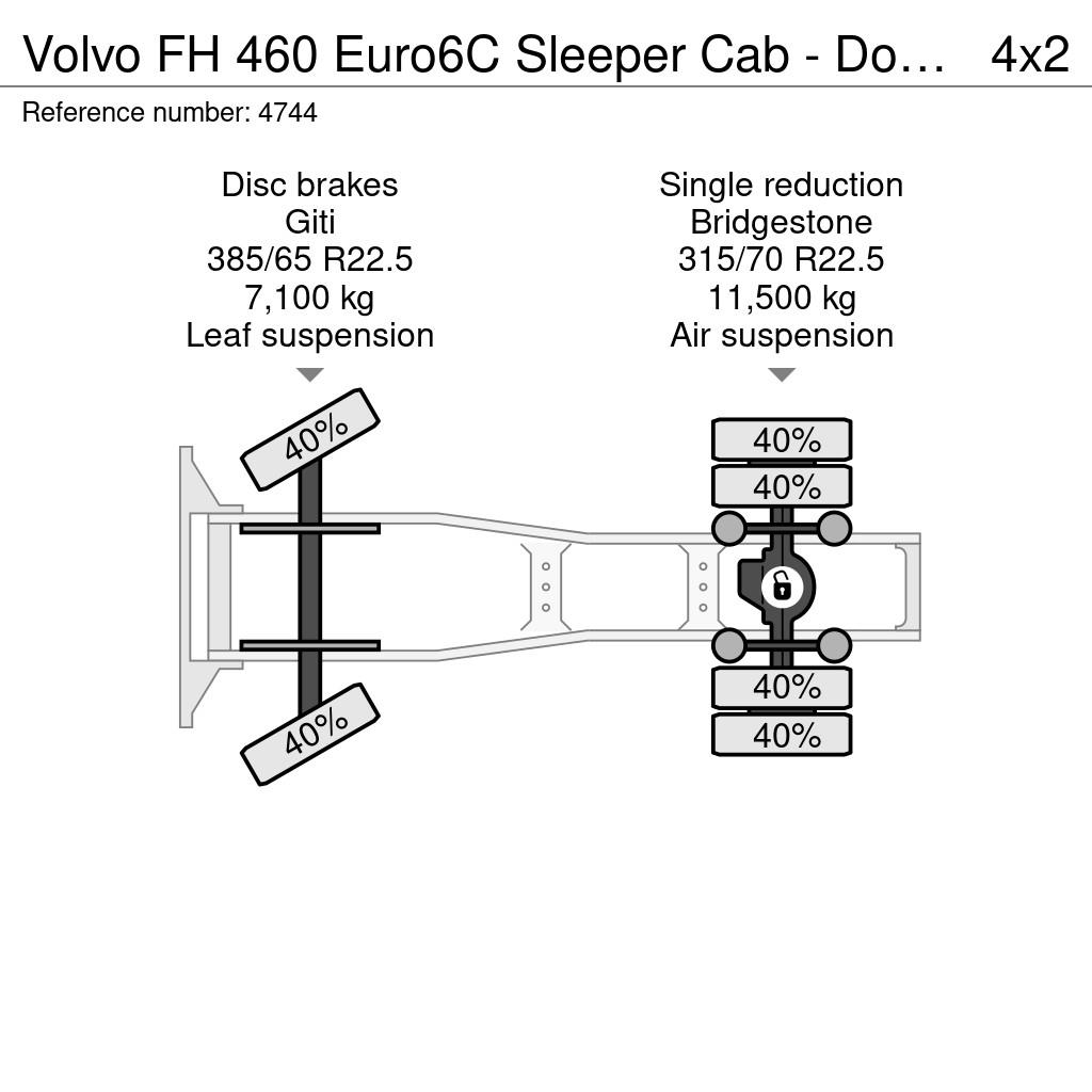 Volvo FH 460 Euro6C Sleeper Cab - Double Tank - SmartTac Trækkere