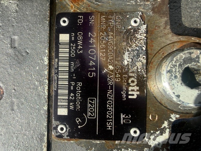 Rexroth A4VG90 USED HYDRAULIC PUMP Hydraulics