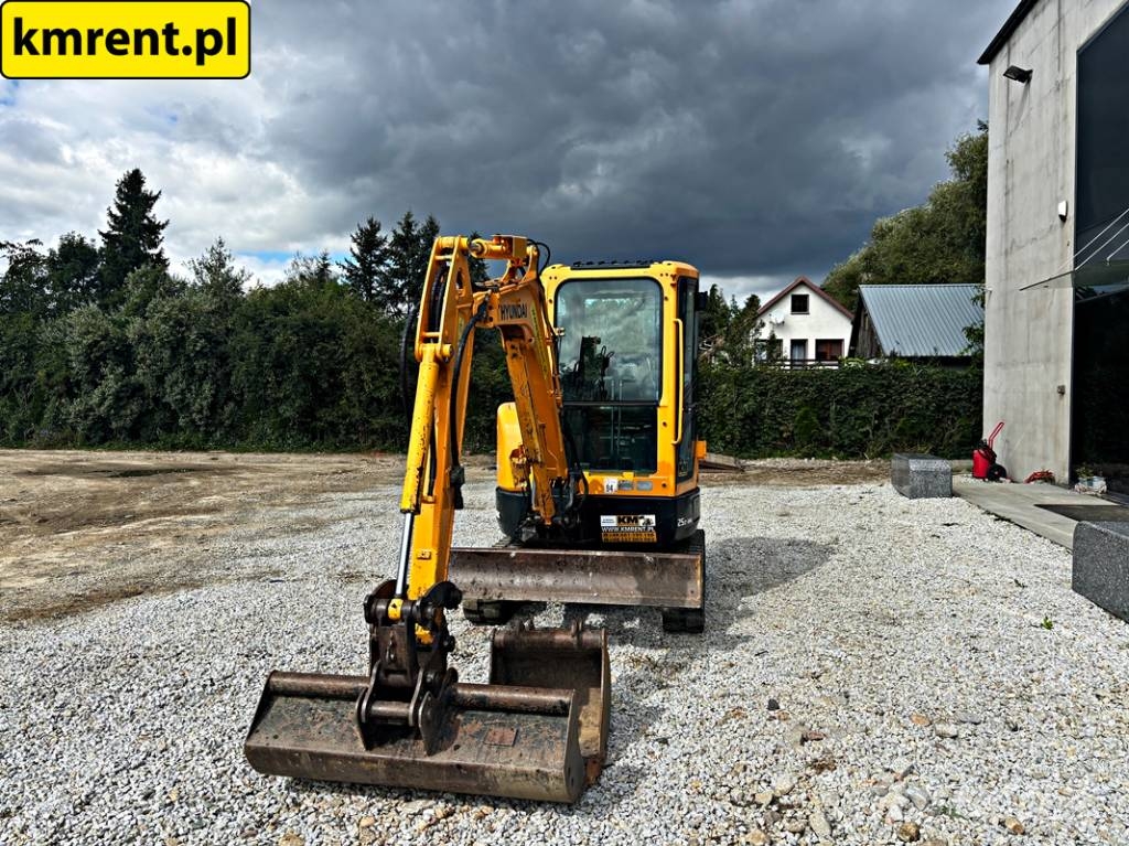Hyundai ROBEX 25Z-9AK MINI-KOPARKA 2018R | Bobcat E26, E27 Mini ekskavatoriai < 7 t