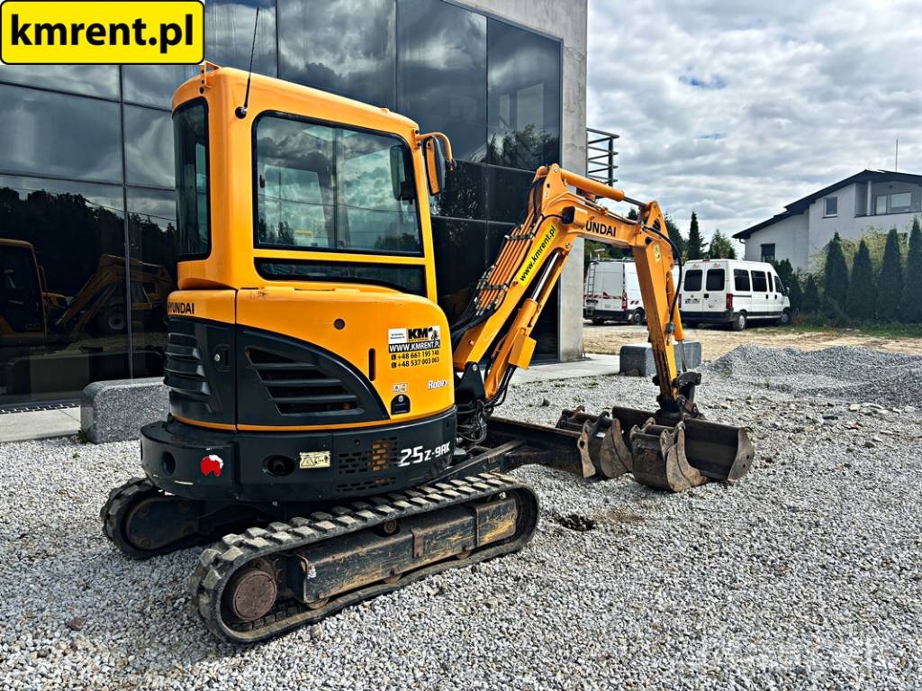 Hyundai ROBEX 25Z-9AK MINI-KOPARKA 2018R | Bobcat E26, E27 Mini ekskavatoriai < 7 t