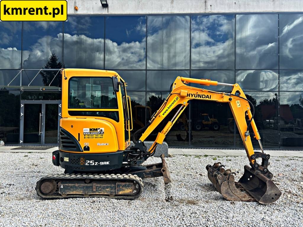 Hyundai ROBEX 25Z-9AK MINI-KOPARKA 2018R | Bobcat E26, E27 Mini ekskavatoriai < 7 t