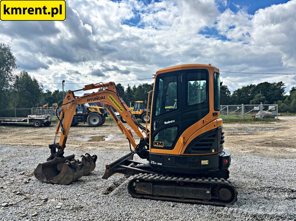 Hyundai ROBEX 25Z-9AK MINI-KOPARKA 2018R | Bobcat E26, E27 Mini ekskavatoriai < 7 t