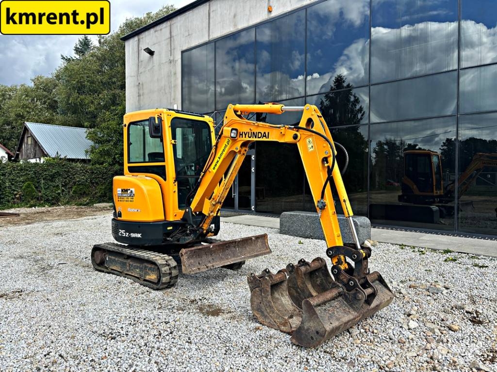 Hyundai ROBEX 25Z-9AK MINI-KOPARKA 2018R | Bobcat E26, E27 Mini ekskavatoriai < 7 t